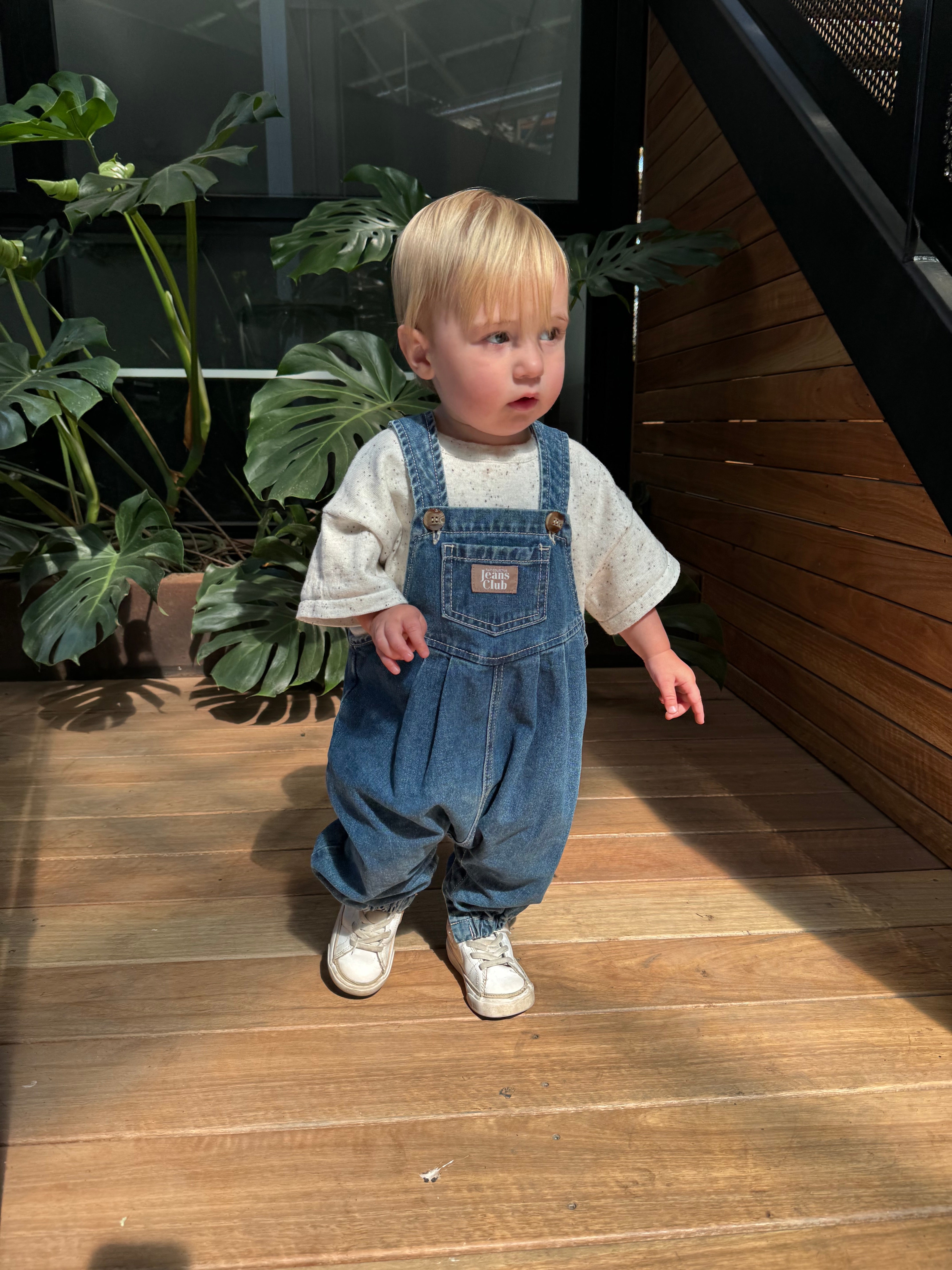 Baby Overall - Coastal Blue
