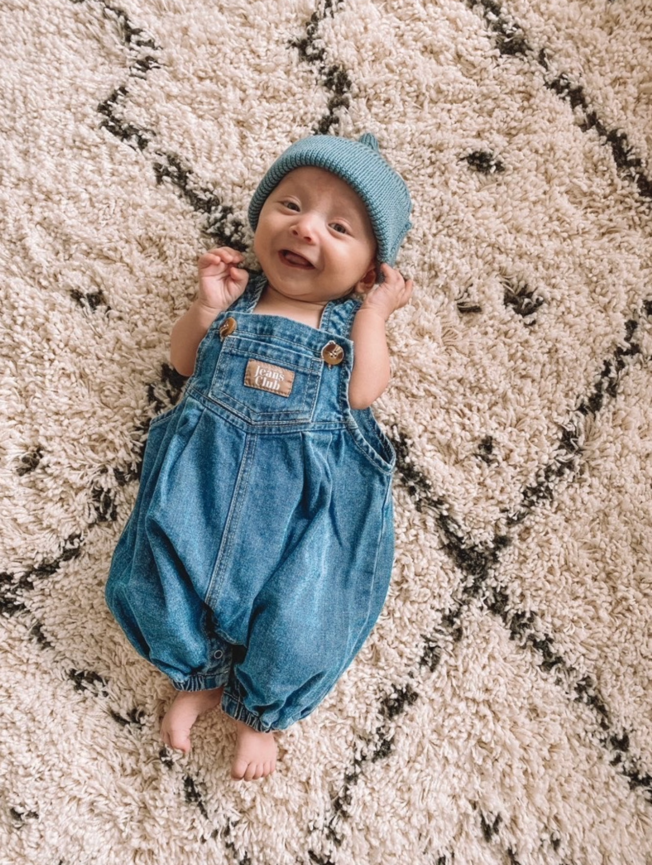 Baby Overall - Coastal Blue
