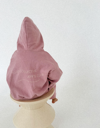 Logo Hoodie Set- Pink Haze