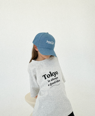 Tokyo Tee - Grey Marle