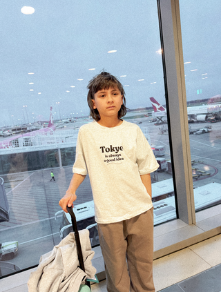 Mama & Mini - Tokyo Tee - Grey Marle