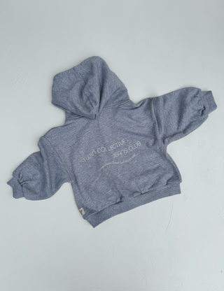 Hip Hop Hoodie - Grey Marle