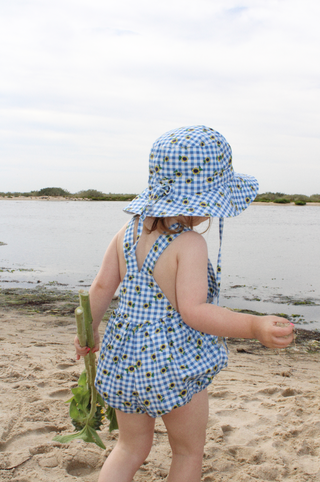Bucket Hat - Sunflower Check