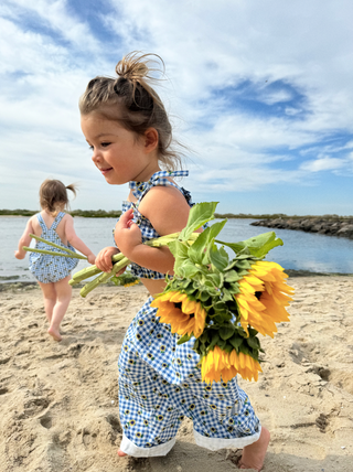 Bandeau Top - Sunflower Check