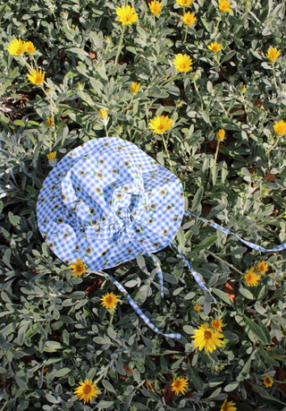 Bucket Hat - Sunflower Check