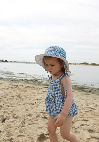 Bucket Hat - Sunflower Check