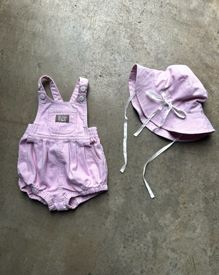 Bucket Hat - Pink Stripe
