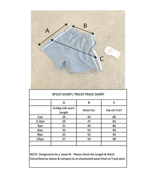 Spicy Short - Red Flame