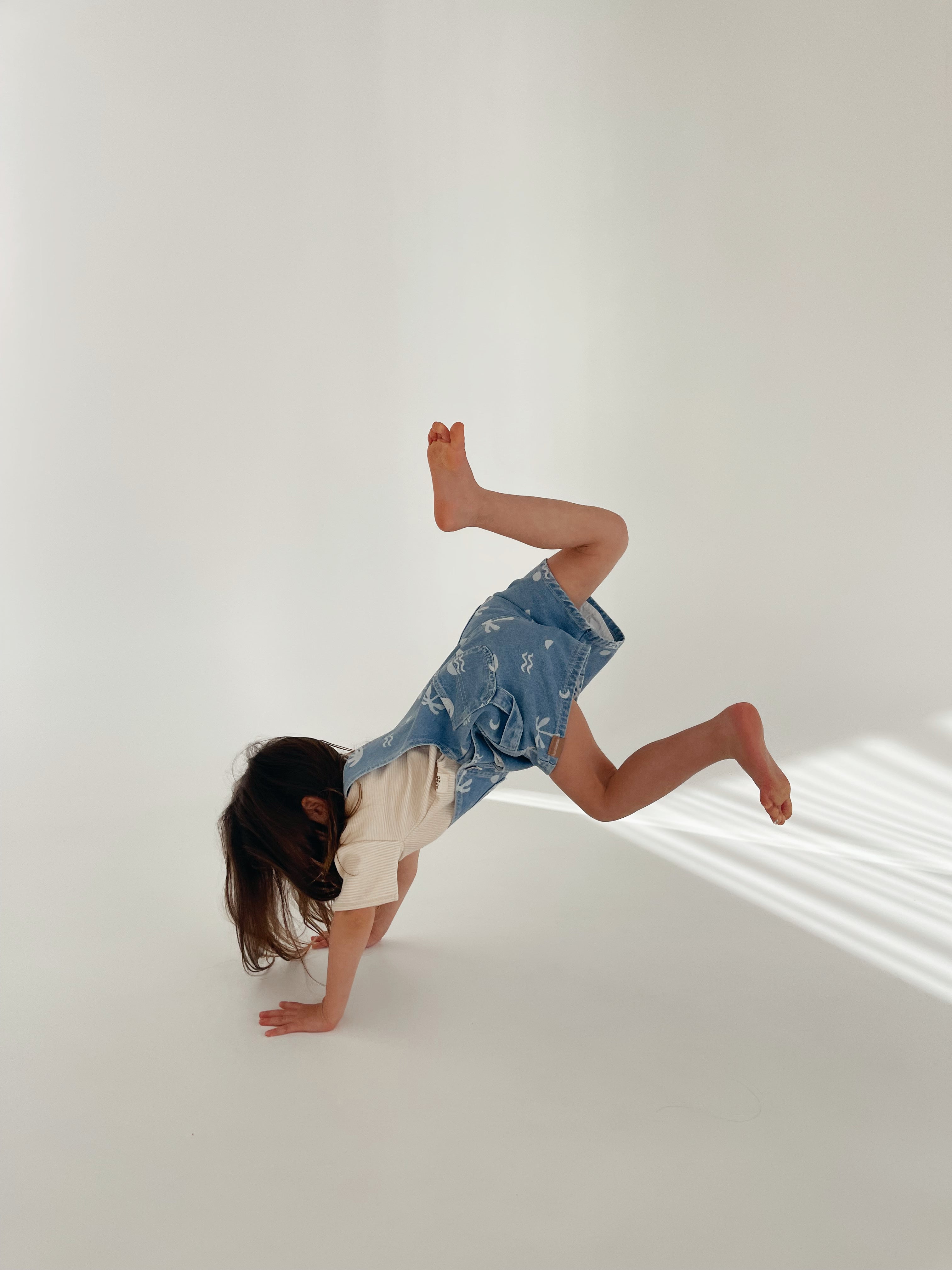 Carpenter Shortall - Cali Print Denim