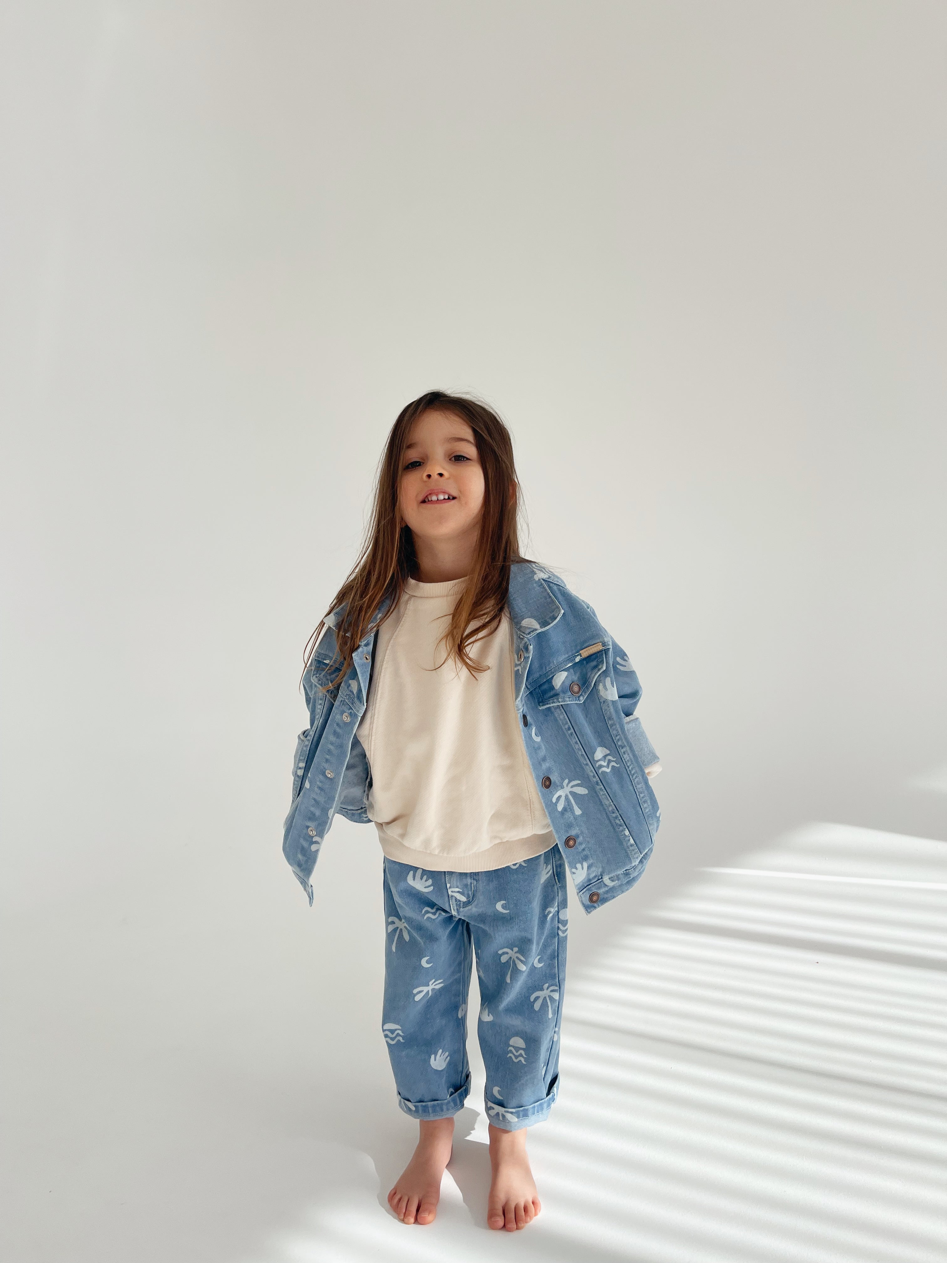 Jagger Jean - Cali Print Denim