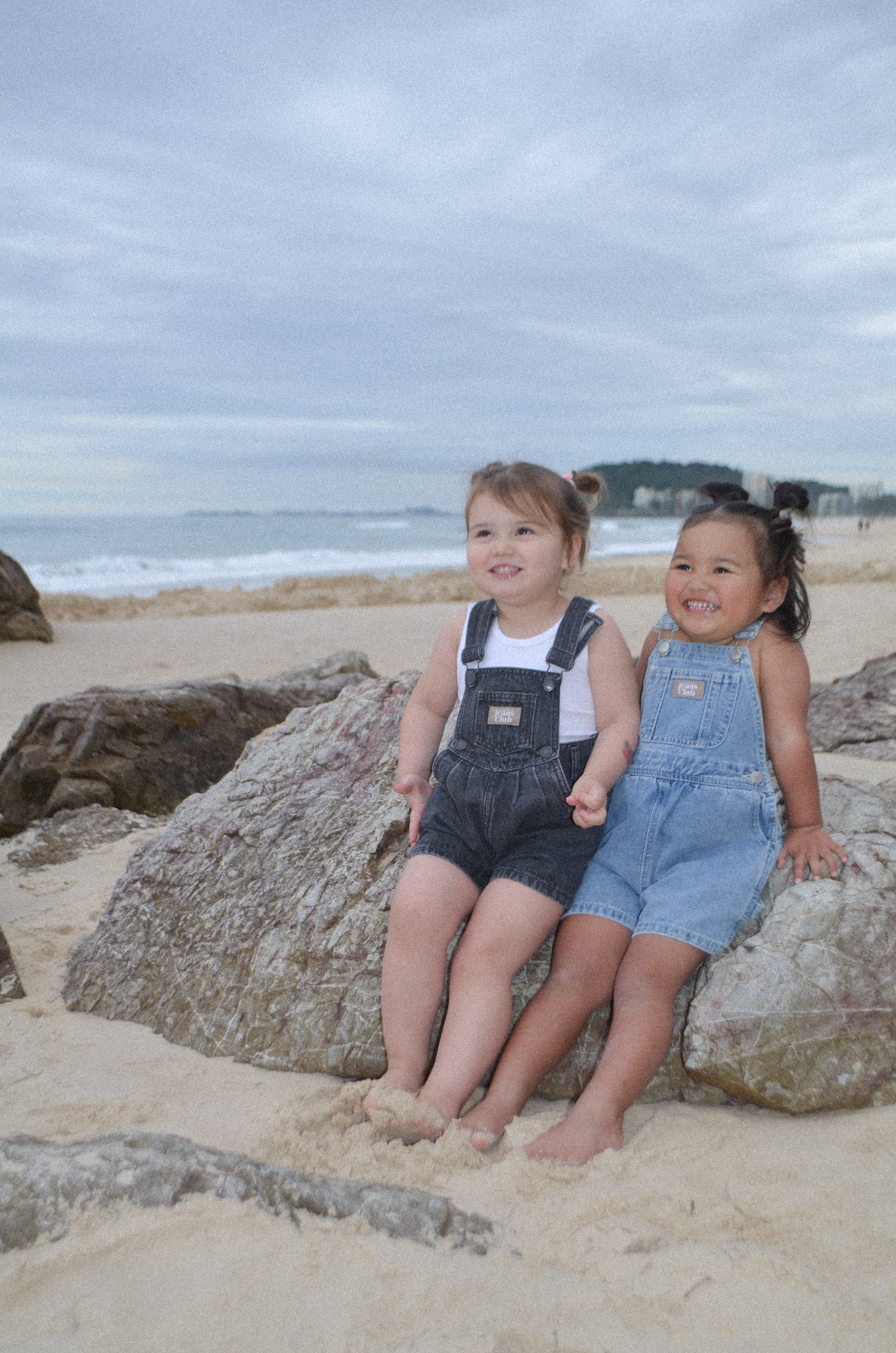 Twin Collective Stardust Shortall 1y Stardust Shortall - Washed Black-FINAL SALE \u2013 Twin Collective Kids