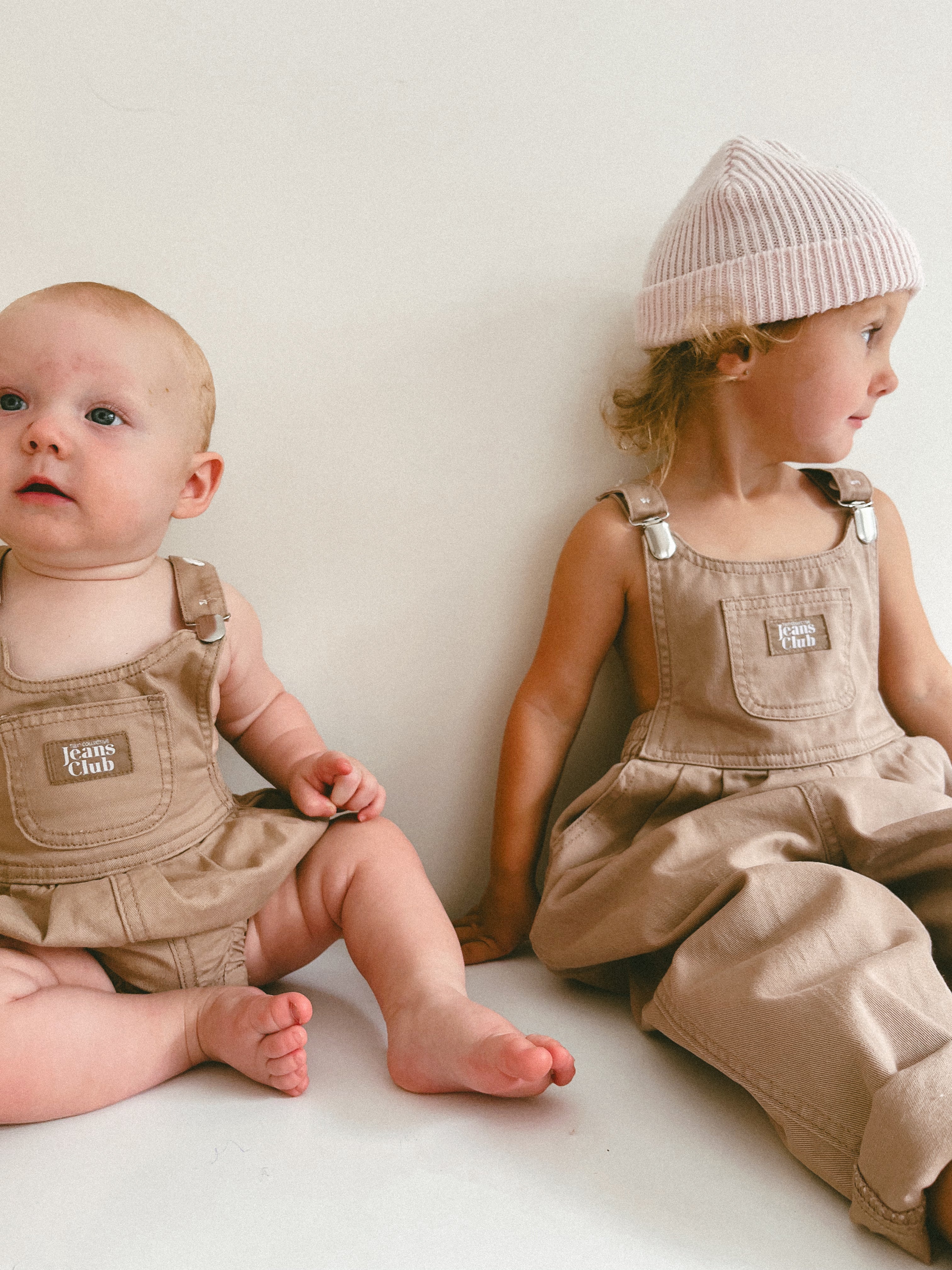 Bowie Bubble Overall -Latte