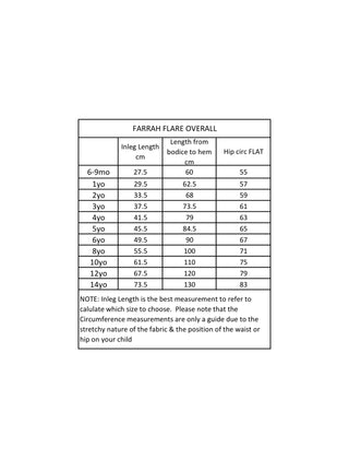 Farrah Flare Overall - Warm Beige