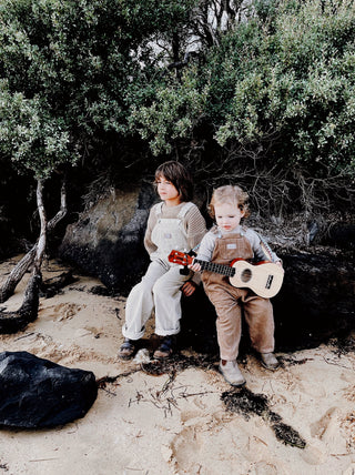 Teen Spirit Overall -Oak Brown Cord
