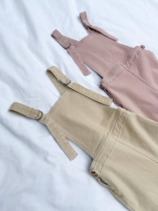 Farrah Flare Overall - Warm Beige-Size 10 &12!