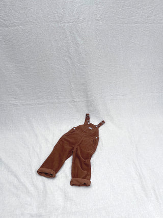 Teen Spirit Overall -Oak Brown Cord