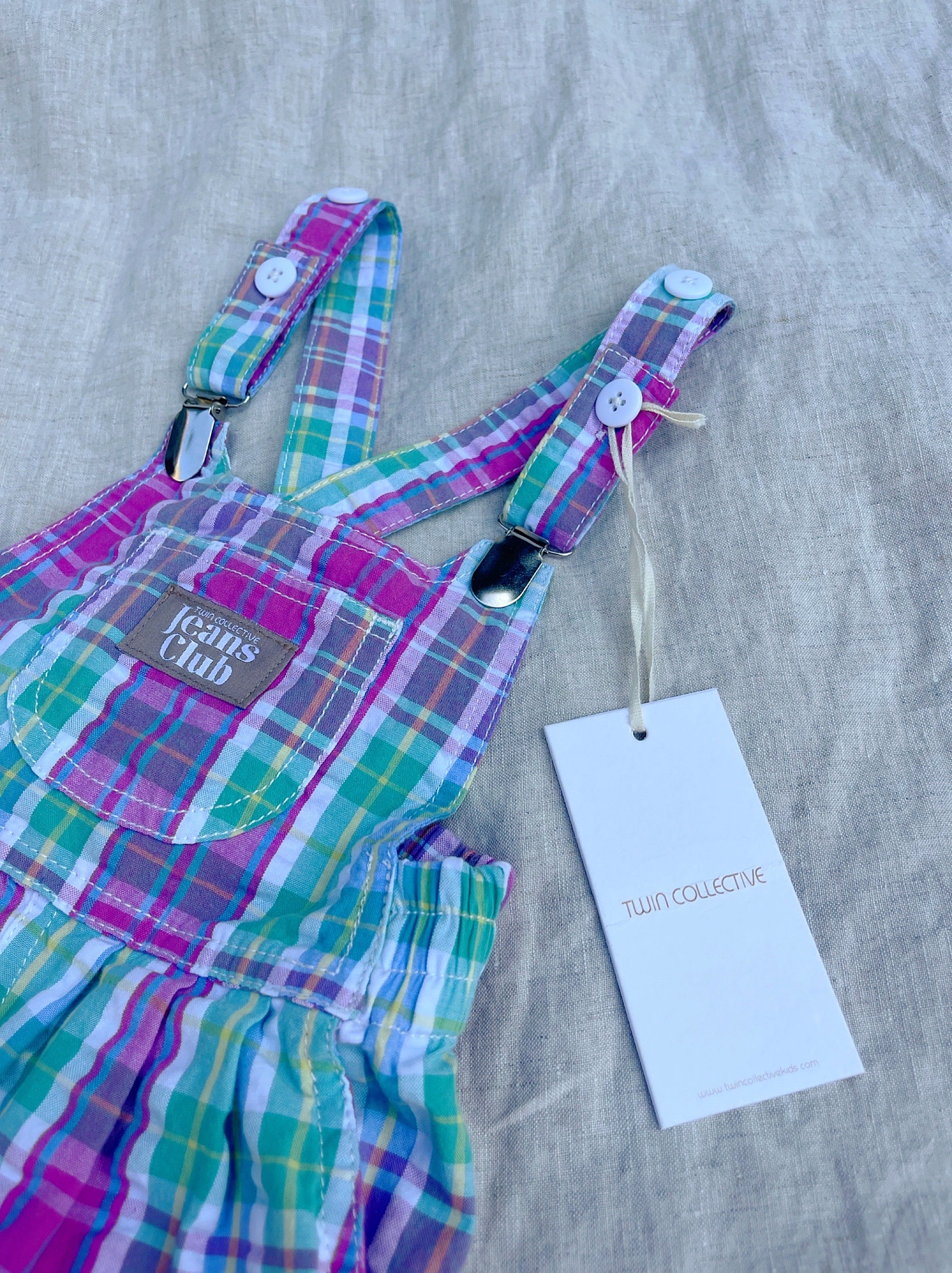 Bowie Bubble Romper - Summer Check
