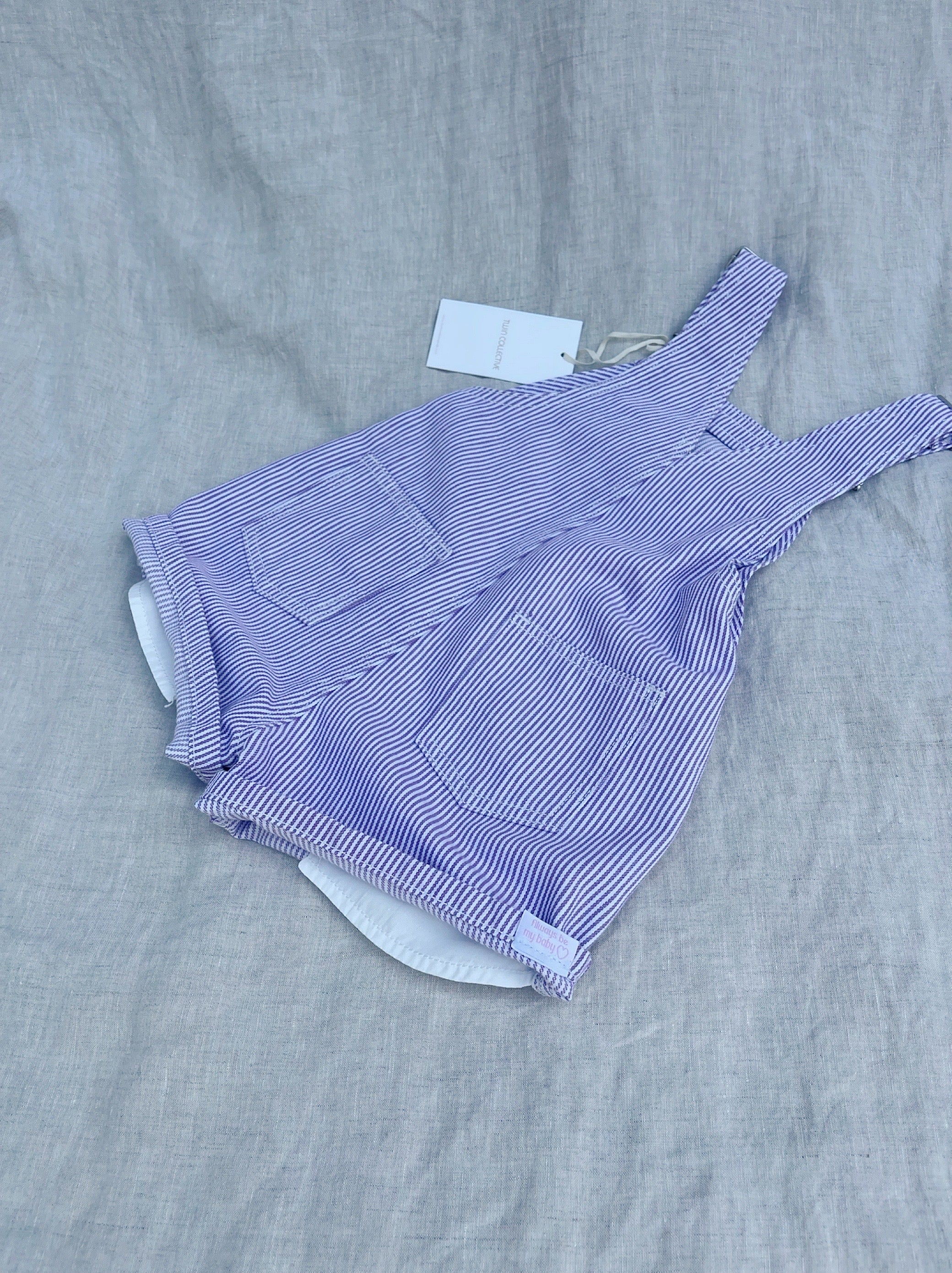 Parklife Shortall - Lilac Stripe