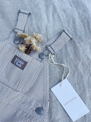 Parklife Shortall - Beige Stripe