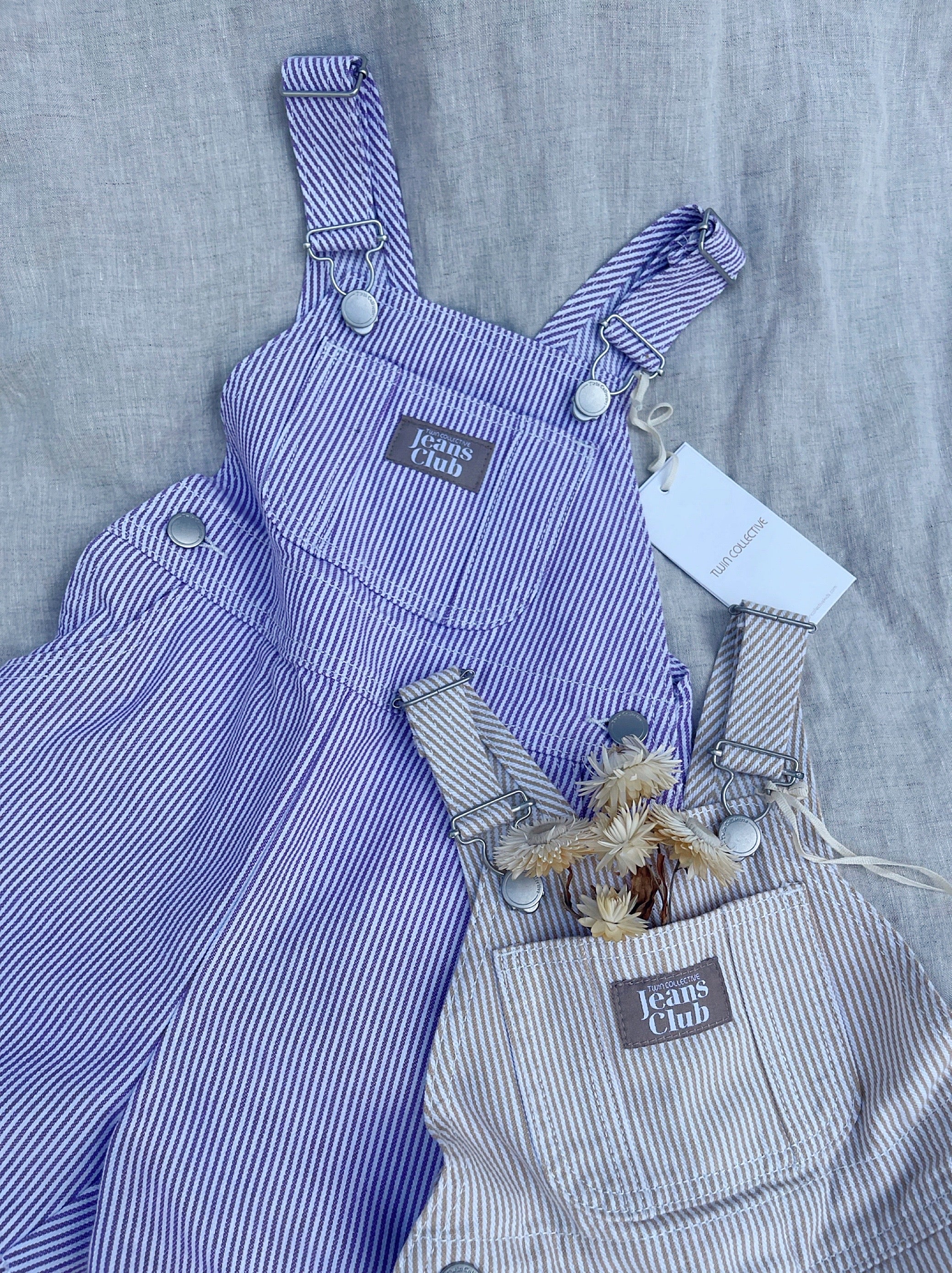Parklife Shortall - Lilac Stripe
