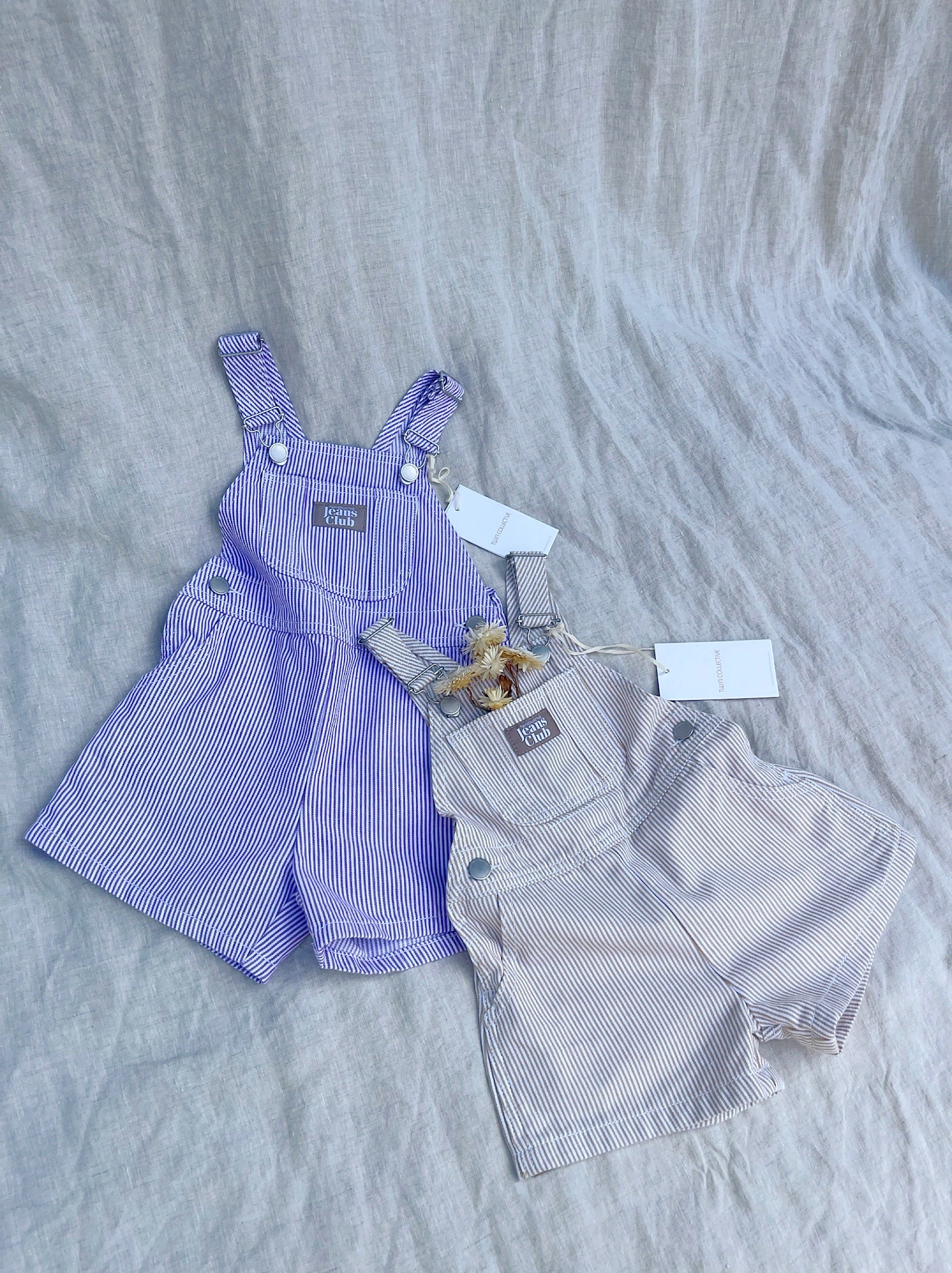 Parklife Shortall - Lilac Stripe