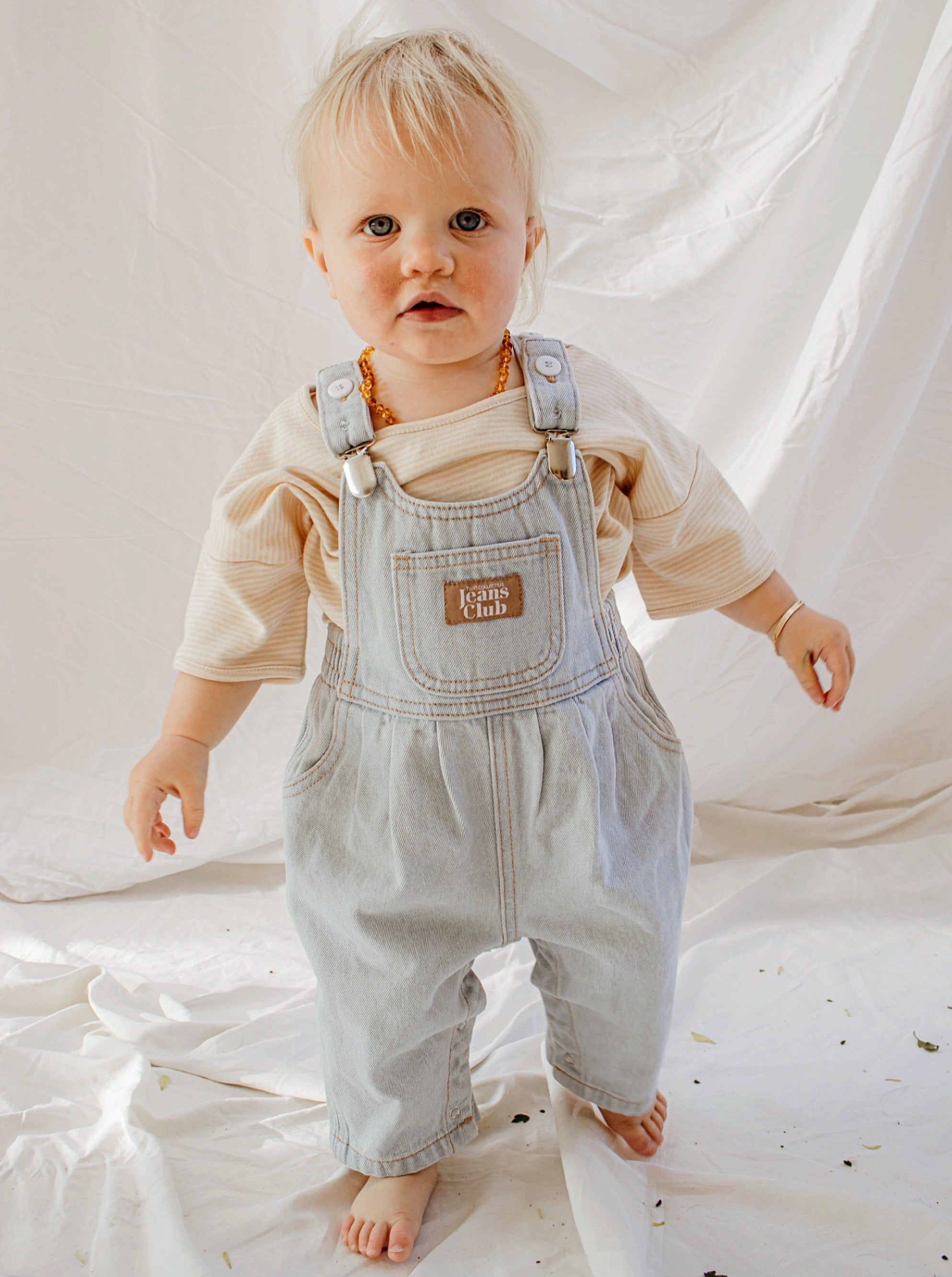 Bowie Bubble Overall - Rebel Blue – Twin Collective Kids