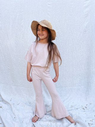 Hippie Hemp Flare Set- Moonlight Hemp- Sizes 6mo & 1yo Left