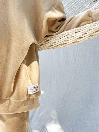 Velour Lounge Flare Set- Caramel- WOMENS Sizes ON SALE