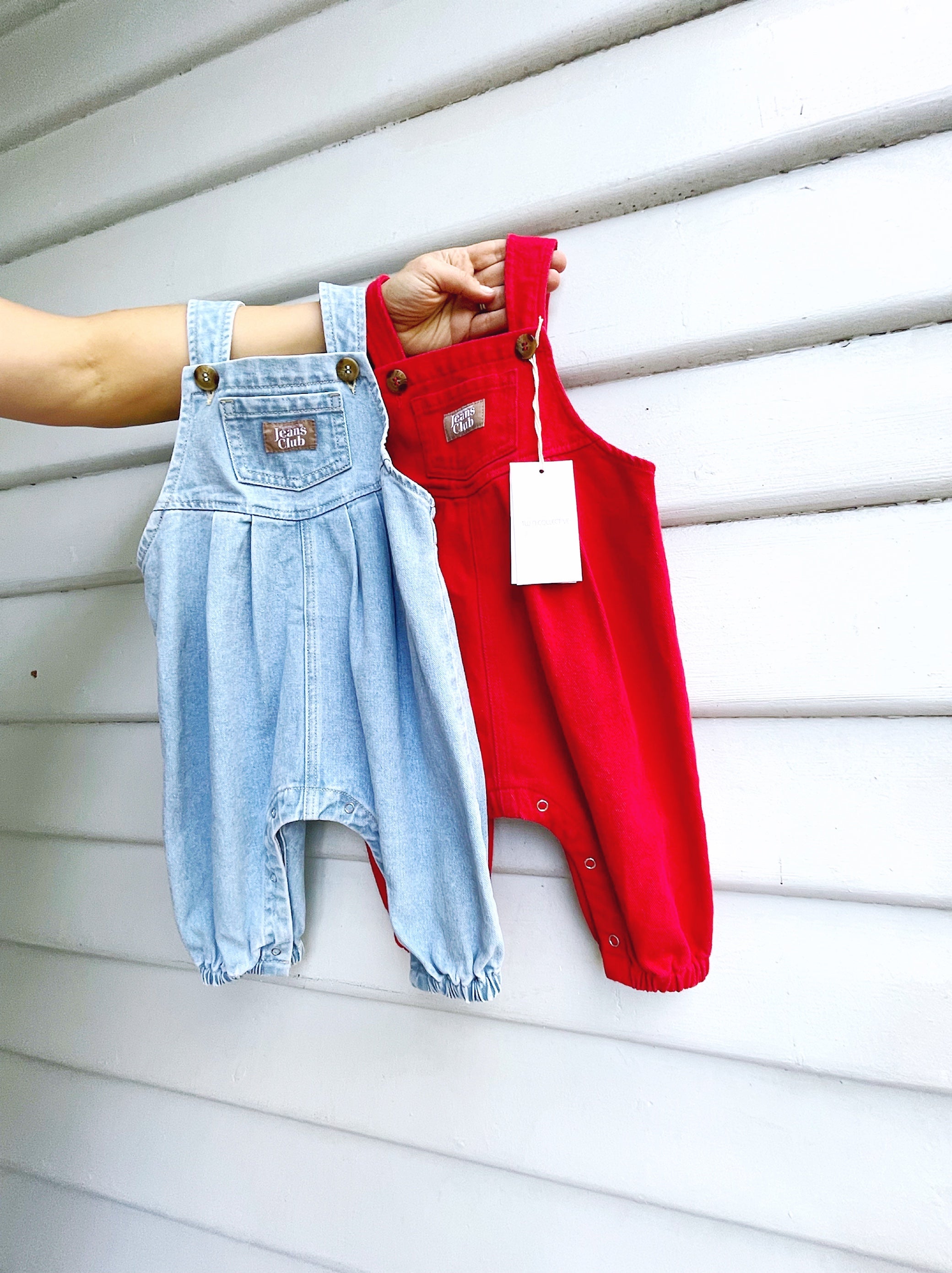 Baby Overall - Lunar Red