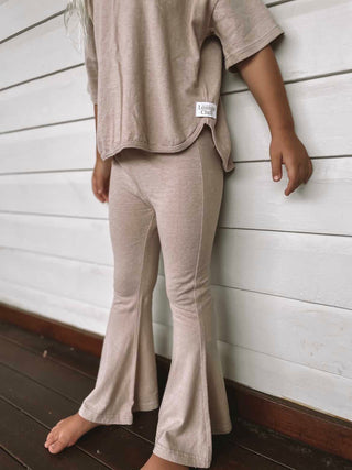 Hippie Hemp Flare Set- Moonlight Hemp- Sizes 6mo & 1yo Left