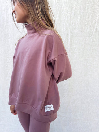 Lovecats Lounge Flare Set- Dried Plum- WOMENS Sizes ON SALE