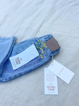 Jagger Jean - Hemp 90s Blue Denim - FINAL SALE